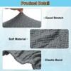 Unique Bargains Polyester Rectangular Stretchy Elastic Stool Cover Medium Fit Length 23"-27" - 3 of 4