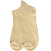 Memoi Women's Cat Love Low Cut Tab Socks Yellow Heather 9-11 - 4 of 4