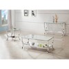 Coaster Home Furniture CoasterEssence Ultra Glamorous Rectangular Sofa Table with 2 Mirrored Shelves for Entryway, Hallway, or Living Room, Chrome - 3 of 3