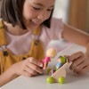 HABA Little Friends Mom Melanie and Baby Liam Dollhouse Figures with Stroller - 4 of 4