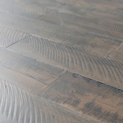 Transitional Sullivan Rectangular Dining Table in Dark Ash