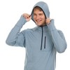 Minus33 Merino Wool Micro Weight - Men's Wool 1/4 Zip Sun Hoodie Woolverino - 4 of 4
