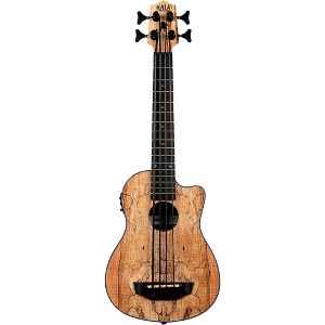 Kala Spalted Maple Acoustic-Electric U-Bass - 1 of 4