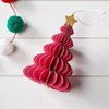 The Lakeside Collection 5-Tier Paper Tree Ornaments - 4 of 4