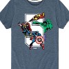 Boys' - Marvel - Avengers Birthday 5 Short Sleeve Graphic T-Shirt - 2 of 4