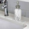 Nu Steel Misty Silver Collection Lotion and Soap Dispenser : Microfiber, Machine Washable, Non-Slip Backing - 4 of 4