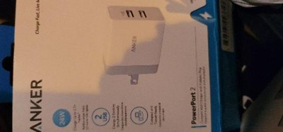 Review [Upgraded] Anker 2-Port 24W USB Wall Charger PowerPort 2 with  PowerIQ 