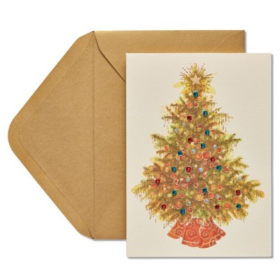 Embellished Tree Greeting Card - PAPYRUS