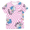 Sonic The Hedgehog Sonic Checkers 4-Pack Youth Girls Tees - 2 of 4