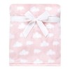 Hudson Baby Infant Girl Plush Blanket with Security Blanket, Sheep, One Size - 4 of 4