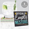 Big Dot of Happiness Empty Nesters - Funny Empty Nest Party Decorations - Drink Coasters - Set of 6 - 2 of 4