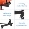 Munora - Heavy Duty Kayak Storage Rack with Wheels - Freestanding Holder for Kayaks, Canoes, Paddleboards - 200lbs Capacity - 4 of 4