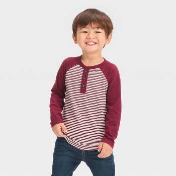 Toddler Boys' Long Sleeve Jersey T-Shirt - Cat & Jack™