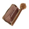 Unique Bargains Square Grid Zipper Coin Purse Wallet 1 Pc - 3 of 4