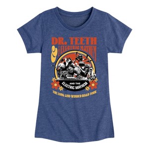 Girls' - Disney - Dr. Teeth: Long & Winded Tour Fitted Short Sleeve Graphic T-Shirt - 1 of 4