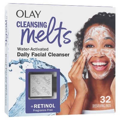 Olay Face Cleansing Melts with Retinol - 32ct