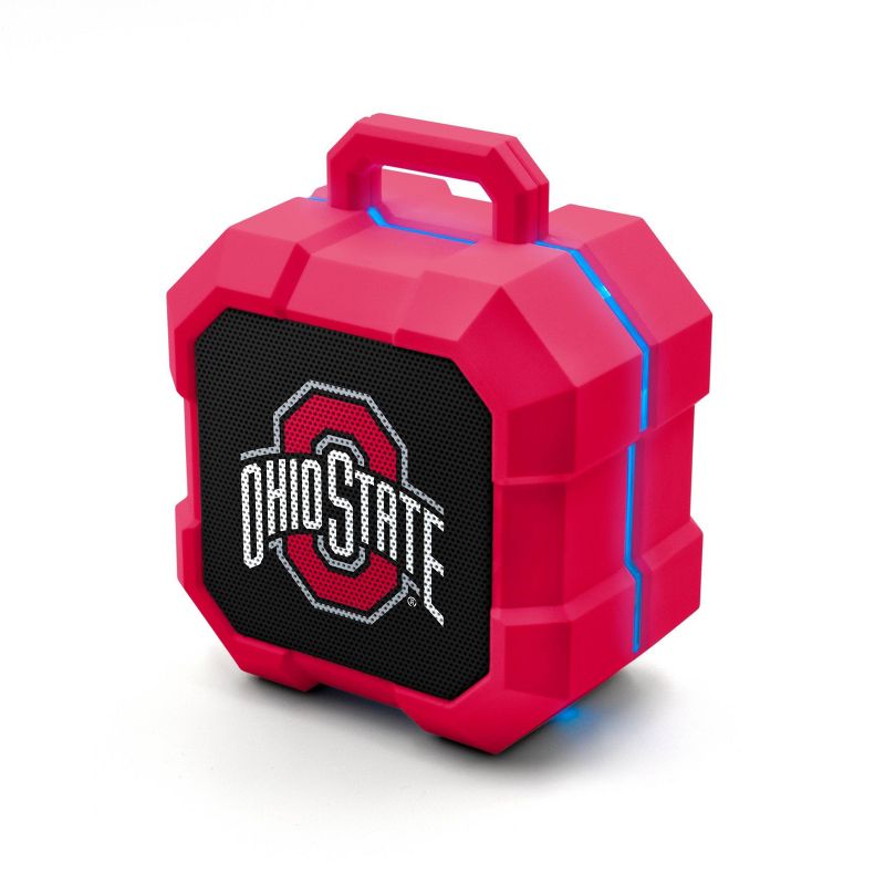 NCAA Ohio State Buckeyes LED Shock Box Bluetooth Speaker, 1 of 5
