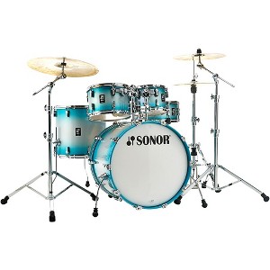 SONOR AQ2 Stage Maple 5-Piece Shell Pack Aqua Silver Burst - 1 of 2