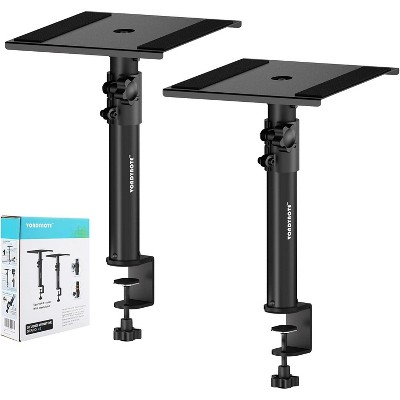 Paaaawaters Set of 2 Desktop Studio Monitor Speaker Stands Bookshelf Speaker Stands