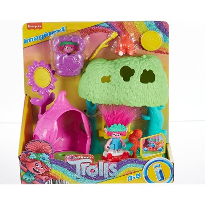 Fisher-Price Imaginext Trolls Poppy&#39;s Camping Pod