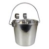 Stainless Steel Pail, Flat Sided Hook-On with Rivets - 3 of 3