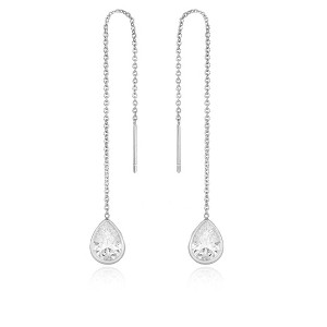 Barely There Crystal Dangle Earrings - Ettika - 1 of 1