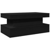 vidaXL Coffee Table Black Engineered wood Medium Coffee Table - 2 of 4