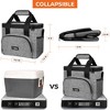 OPUX Soft Cooler Bag, Insulated Collapsible Lunch Tote for Men Work Camping Travel Beach, Portable Leakproof Large Box - 4 of 4