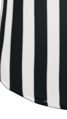 black white