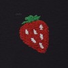 Dalix Womens Lil Strawberry Lightweight High Waisted Tee - 2 of 4