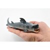 Collectible Wildlife Gifts | Shark, Great White, G.W. Shark, Museum Quality, Hand Painted, Rubber Fish, Realistic Toy Model, Gift,   7"  CH384 BB143 - 2 of 4