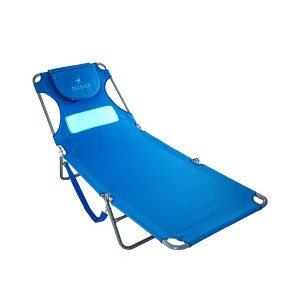 Ostrich Ladies Comfort Lounger with Chest Support, Portable Reclining Outdoor Patio Beach Lawn Camping Pool Tanning Chair - 1 of 4