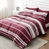 5/7 Pcs Bedding Set with Cationic Dyeing for Striking Double-Sided Contrast - 3 of 4