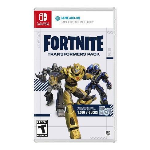 Fortnite Pack Transformers Switch : info et offres