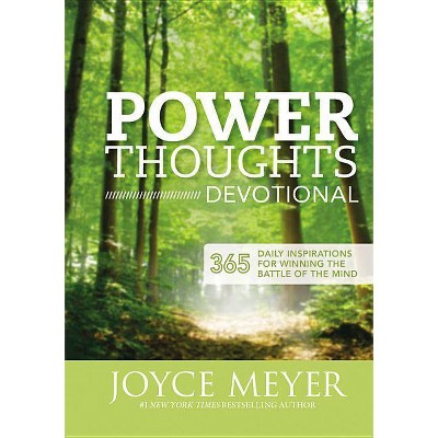 Power Thoughts Devotional - by  Joyce Meyer (Hardcover)