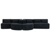 NicBex Modular 143.7" L Shape Sectional Sofa Sleeper Couch Set with 5 Pillows for Living Room - 3 of 4