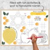 Big Dot of Happiness Sukkot - Paper Sukkah Coloring Sheets - Activity Placemats - Set of 16 - 2 of 4