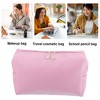 Unique Bargains Pu Leather Waterproof Makeup Bag Cosmetic Case