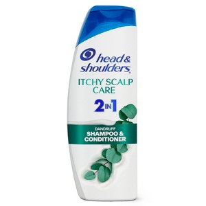 Head and Shoulders 2 in 1 Dandruff Shampoo and Conditioner, Anti-Dandruff Treatment, Itchy Scalp Care for Daily Use, Paraben Free, 12.5 oz - 1 of 4