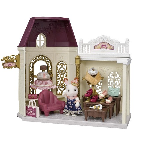 Calico Critters Fashion Boutique Dollhouse Playset With Figure And Fashion Accessories Target