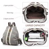 Generic Canvas Backpack Daypack Casual Shoulder Bag, Vintage Heavy-duty Travel Backpack - 4 of 4
