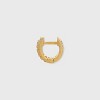 14K Gold Plated Cubic Zirconia Huggie Hoop Earrings - A New Day™: Clip-In Clasp, Nickel-Free, Gift Box Included - 3 of 4