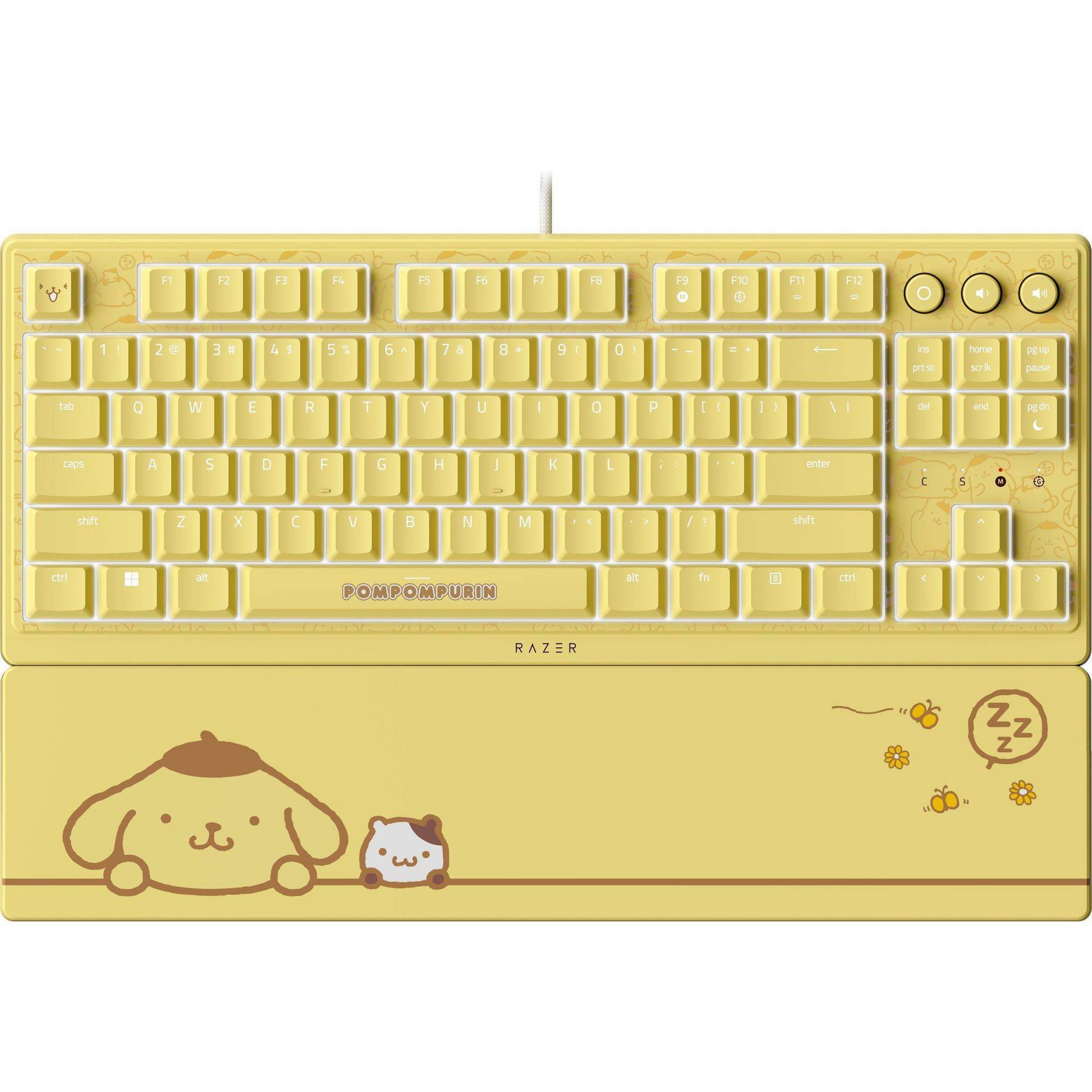 Razer Ornata V3 Tenkeyless - Pompompurin Edition
