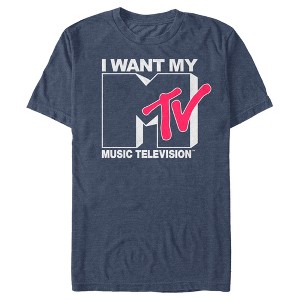 Men's MTV I Want My Music Television T-Shirt - 1 of 3