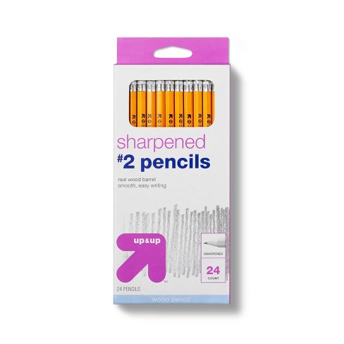 Sharpened #2 Wood Pencils Up & Up™ : Target