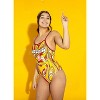 Sporti Groovy Zodiac Sagittarius Thin Strap One Piece Swimsuit (22-44) - 4 of 4