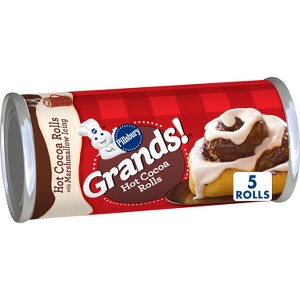 Pillsbury Grands Hot Cocoa Marshmallow Rolls - 17.5oz/5ct - 1 of 4