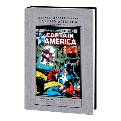Marvel Masterworks: Captain America Vol. 16 - by  J M Dematteis & Marvel Various (Hardcover)