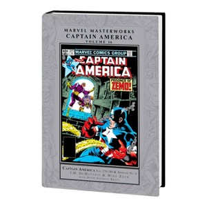Marvel Masterworks: Captain America Vol. 16 - by  J M Dematteis & Marvel Various (Hardcover) - 1 of 1