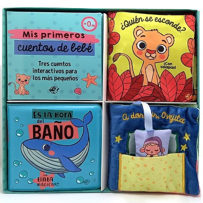 MIS Primeros Cuentos de Bebé / My First Baby Stories - by  Alicia Teba (Board Book)